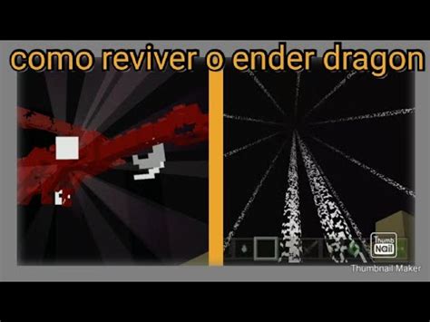 Como Reviver O Ender Dragon No Minecraft YouTube