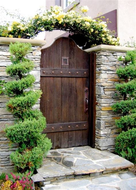 26 ideas for garden gates and garden gates – the first to welcome us | Interior Design Ideas ...