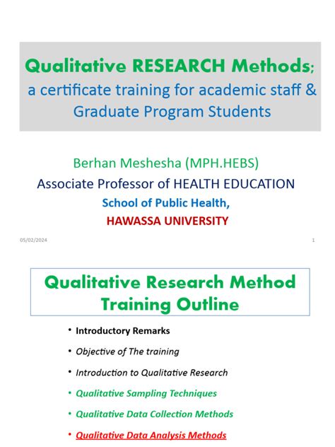 Qualitative Research Methodsrevised Sept 2023 Pdf Qualitative