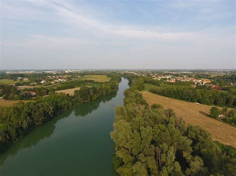 Fossalta Di Piave Fiume Piave Verso Noventa