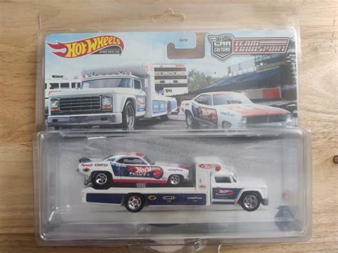 Hot Wheels Team Transport Plymouth Cuda FC Retro Rig Hobbies Toys Toys Games On Carousell