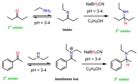 Reductive Amination Chemistry Steps