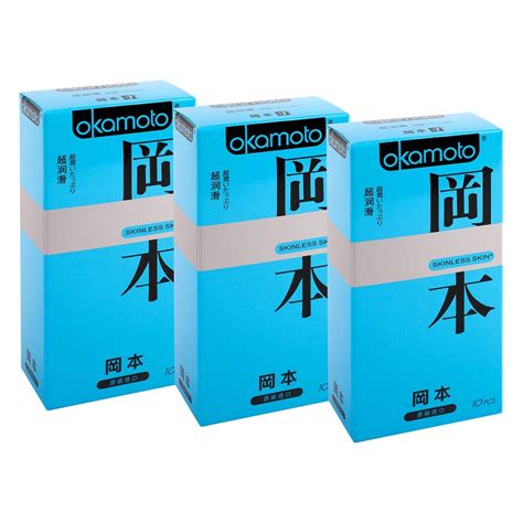 OKAMOTO Skinless Skin Super Lubricative, презервативы тонкие, 30 шт ...