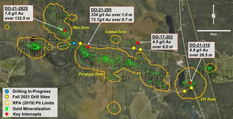 Maple Gold Mines Resumes Drilling at Douay with Plans to Drill up to 20,000 Metres Across the ...