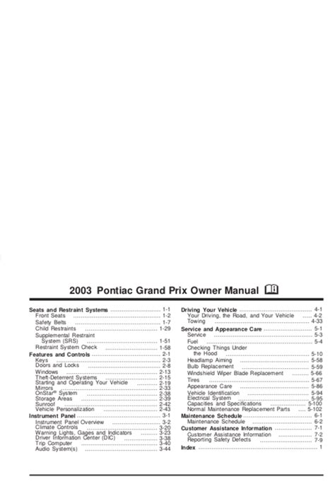 2003 Pontiac Grand Am Wiring Diagram