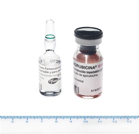 FARMORUBICINA 10 Mg POLVO Y DISOLVENTE PARA SOLUCION INYECTABLE Y PARA