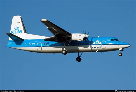 Ph Kve Klm Cityhopper Fokker F Mark Photo By Darren Varney