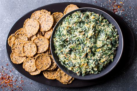 Healthy Spinach Dip {The BEST!} - iFoodReal.com