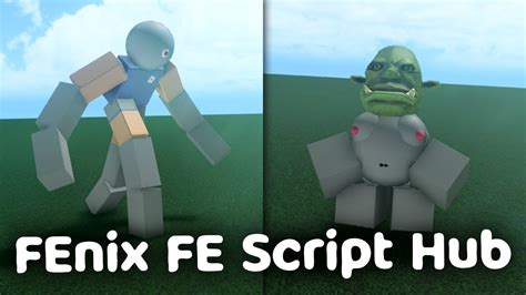 ROBLOX FEnix FE Script Hub ROBLOX EXPLOITING YouTube