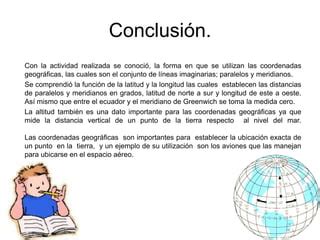 Coordenadas Geograficas PPT