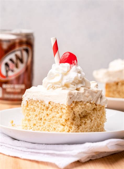 Root Beer Float Cake I Wash You Dry