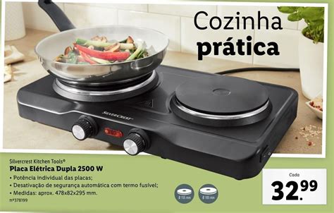 Promo O Placa De Cozinha Silvercrest Em Lidl