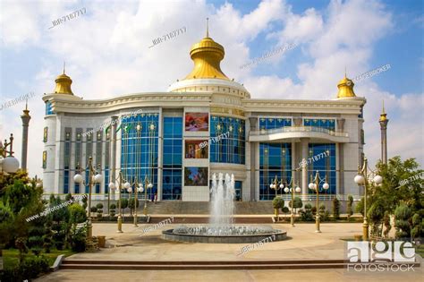 Monumental architecture, Ashgabat, Turkmenistan, Ashgabat, Turkmenistan ...