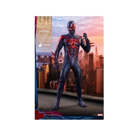 Marvel Spider Man Black Suit Hot Toys Th Scale Collectible Figure