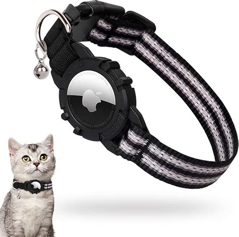 Collier Pour Chat Apple Air Tag Int Gr Collier Gps R Fl Chissant