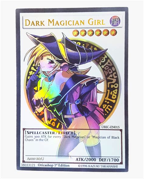 Dark Magician Girl Custom Card Hd Png Download Transparent Png Image