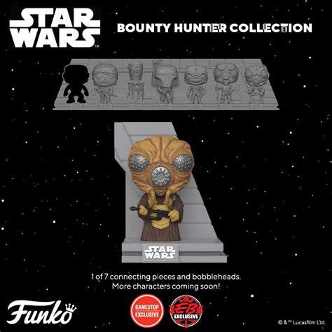 New Star Wars Bounty Hunters Zuckuss Funko Pop Deluxe