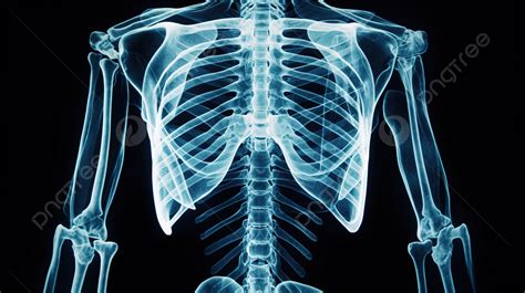 Xray Of A Skeleton Of A Person Background Picture Of A Chest X Ray