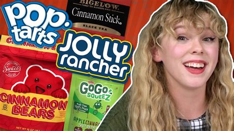 Irish People Try Cinnamon Flavoured Everything Youtube