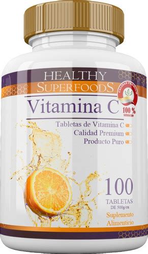 Vitamina C Premium 100 Tabletas 500mg MercadoLibre