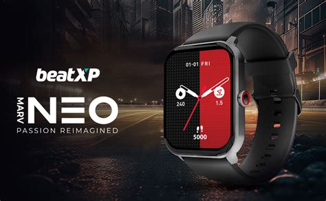 BeatXP Marv Neo 1 85 4 6 Cm Display Bluetooth Calling Smart Watch