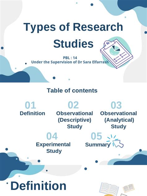 Types of Research Studies | PDF | Experiment | Cohort Study 