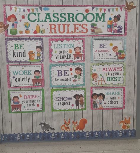 Classroom Rule Bulletin Boards Nylas Crafty Teaching