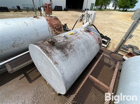 500 Gal Fuel Tank W Pump Bigiron Auctions