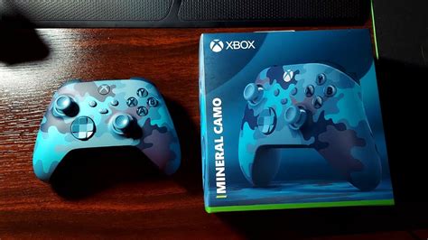 Xbox Mineral Camo Controller Unboxing YouTube