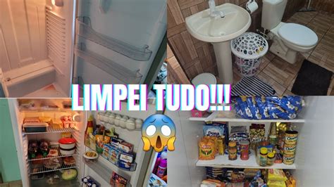 Organizei As Compras Limpei A Geladeira Organizei O Arm Rio Lavei