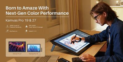 Huion lanza sus nuevos monitores interactivos emblemáticos Kamvas Pro