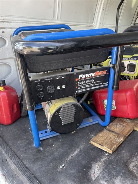 5250 Watts Power Back Generator As Is For Sale In Boynton Beach FL