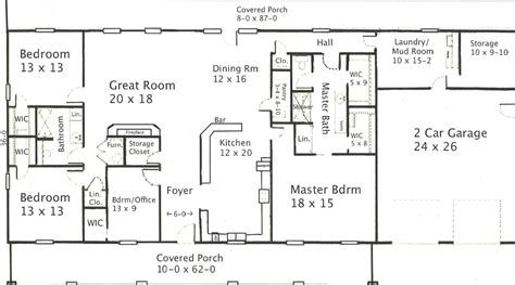 40 X 60 Barndominium Floor Plans - House Decor Concept Ideas