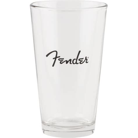 Fender™ Logo Pint Glass Fender™ Logo Pint Glass