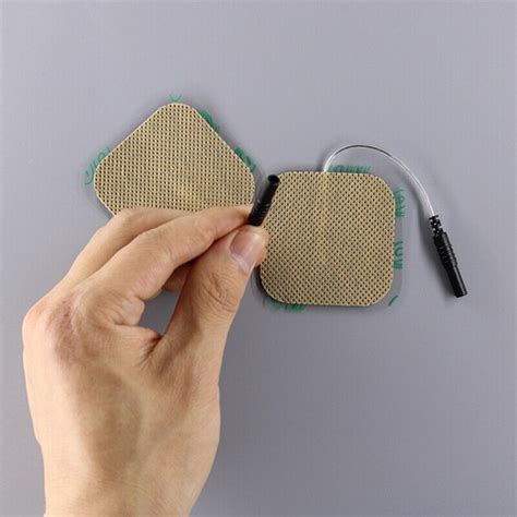 Pcs Reusable Electrode Pads Tens Unit Replacement Pad Self Adhesive