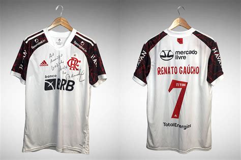 Flamengo 2021 Segunda Camisa Tam G Nº7 Renato Gaúcho Brechó do Futebol