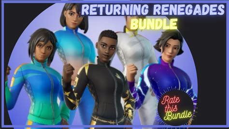 Returning Renegades Bundle Fortnite Youtube