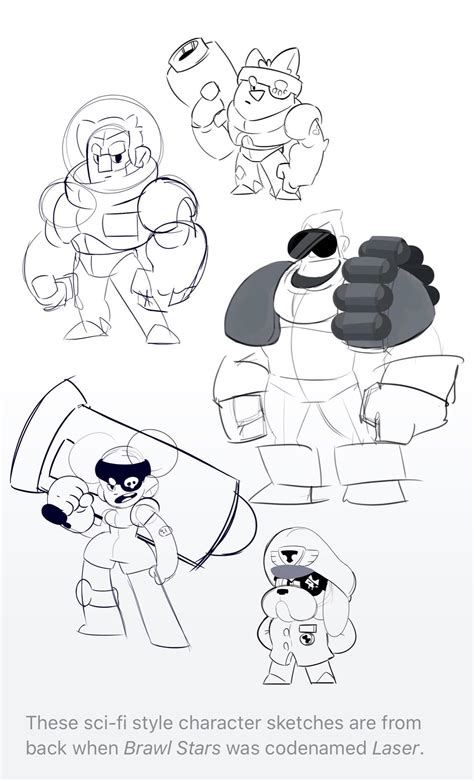 Concept art of Brawl Stars character that didn’t make the cut. : r ...