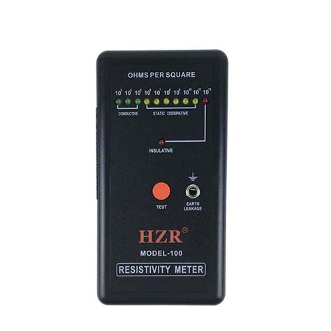 Surface Resistance Meter Resistivity Meter Anti Static Detector