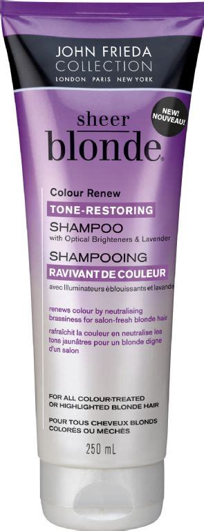 John Frieda Sheer Blonde Color Renew Tone Restoring Shampoo Reviews