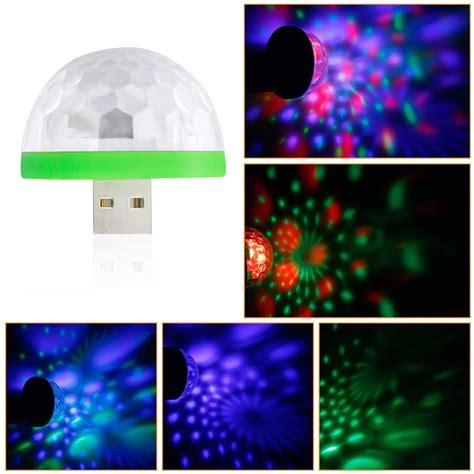 Usb Led Car Atmosphere Light Auto Interior Decorative Lamp Mini Rgb Car