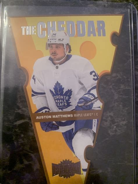 Auston Matthews 2021 22 Metal Universe Skybox Cheddar Up Tc 20 EBay