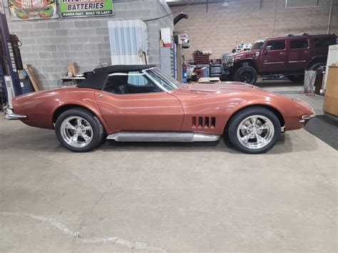 1968 Corvette With 17x8 Polished Torq Thrust Package