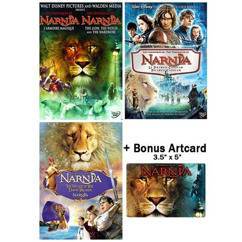 The Chronicles of Narnia: Complete Movie Trilogy DVD Collection (The ...