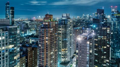 K New York City City Lights Building City Trey Ratcliff Hd