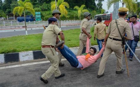 In Pics Bharat Bandh Protest Turns Violent