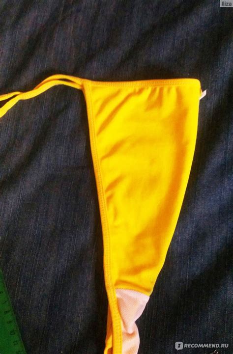 Купальники Buyincoins Amysummer Sexy Bikini Set Бразильское бикини или трусики со сборками