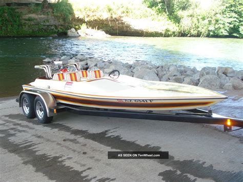 1980 Southwind 19ft Dragster Tunnel Hull Jet Boat