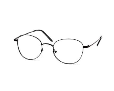 Acetate Black Color Stylish Spectacles Frames For Men With Clear ...