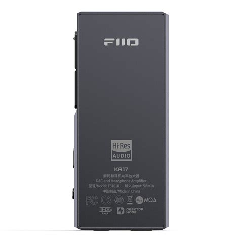 FiiO KA17 DAC And Headphone Amplifier Hi Stands Webshop